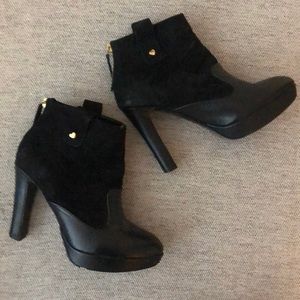 Moschino Suede/Leather Boots